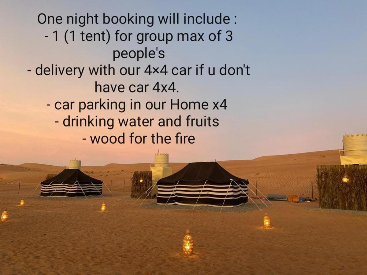 Crescent Desert Private Camp Shāhiq Exterior foto